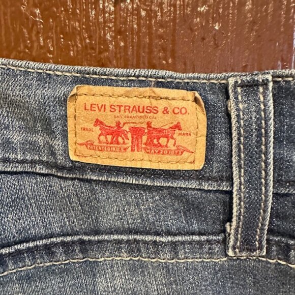 Levi’s 524 too super low bootcut jeans size 17 Medium Juniors - New without tag - Picture 4 of 6